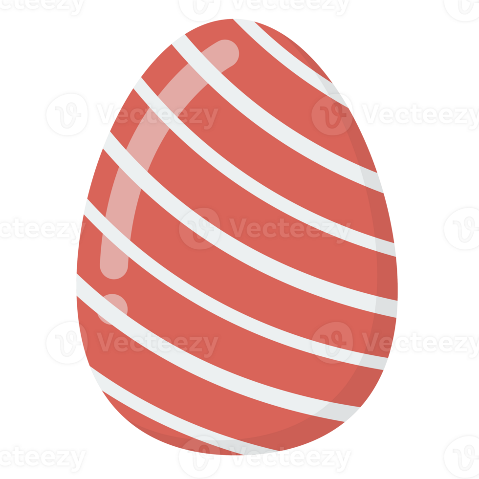 Red easter egg png