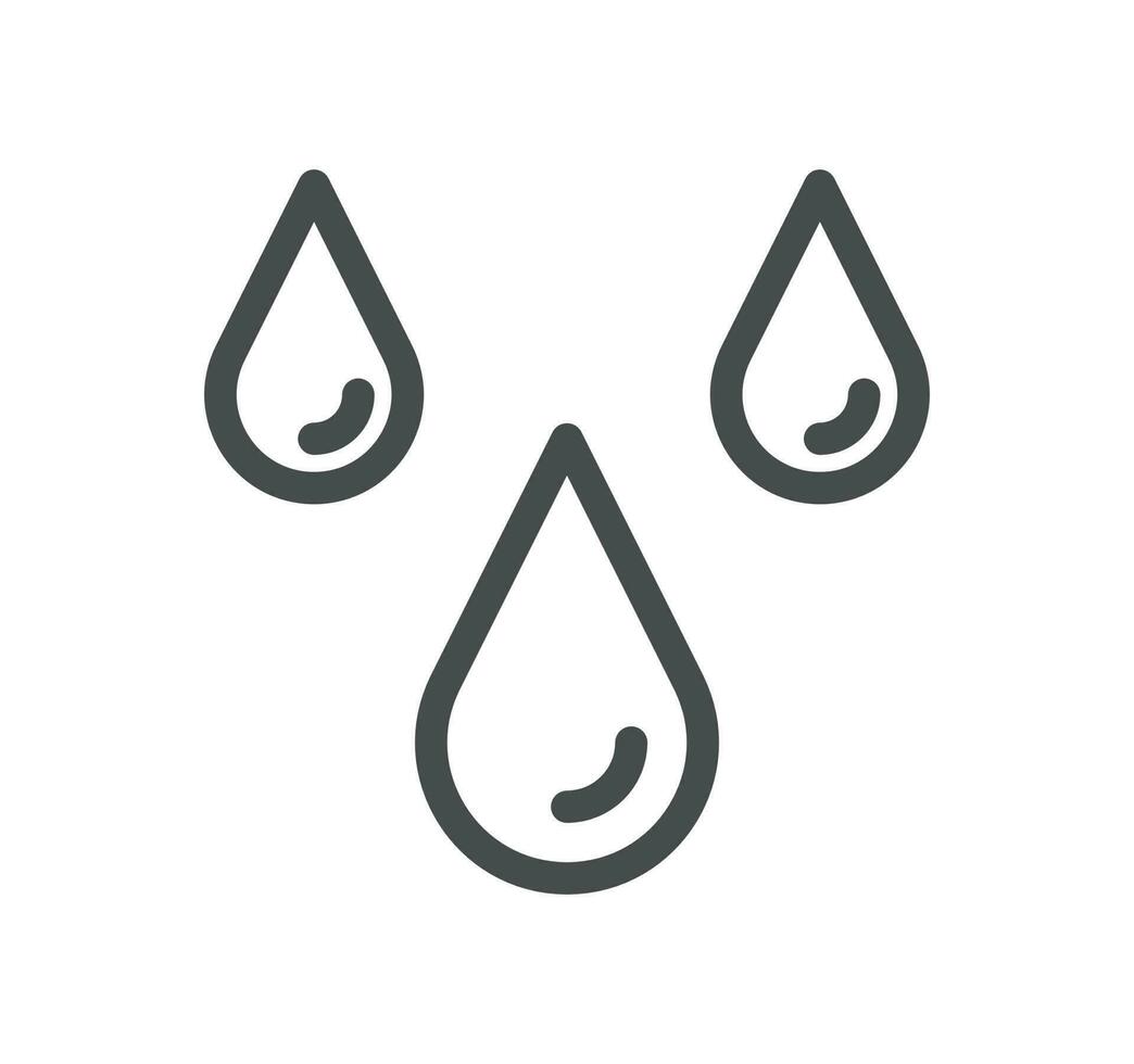 Skin care related icon outline and linear vector. vector