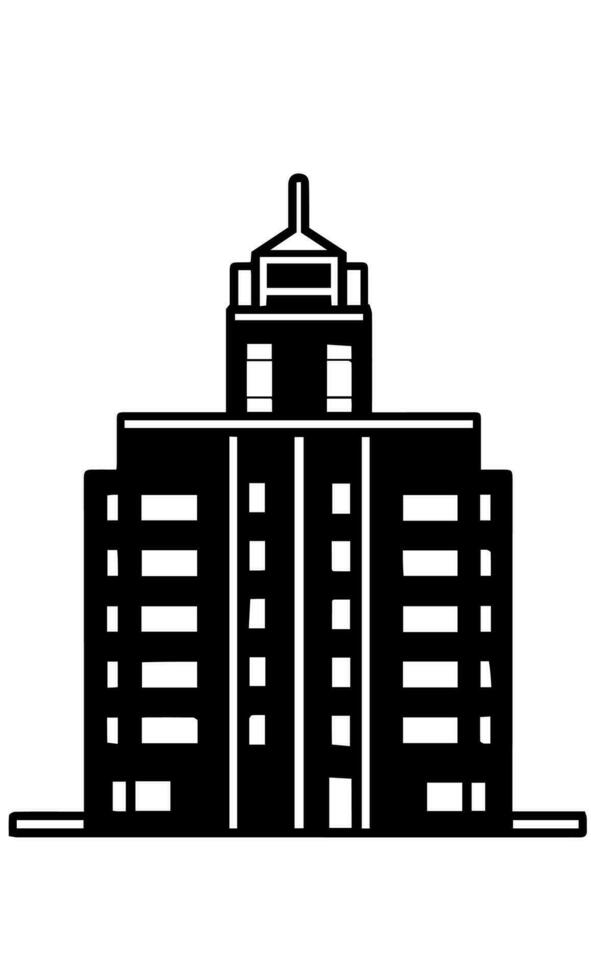 buildings icon vector symbol