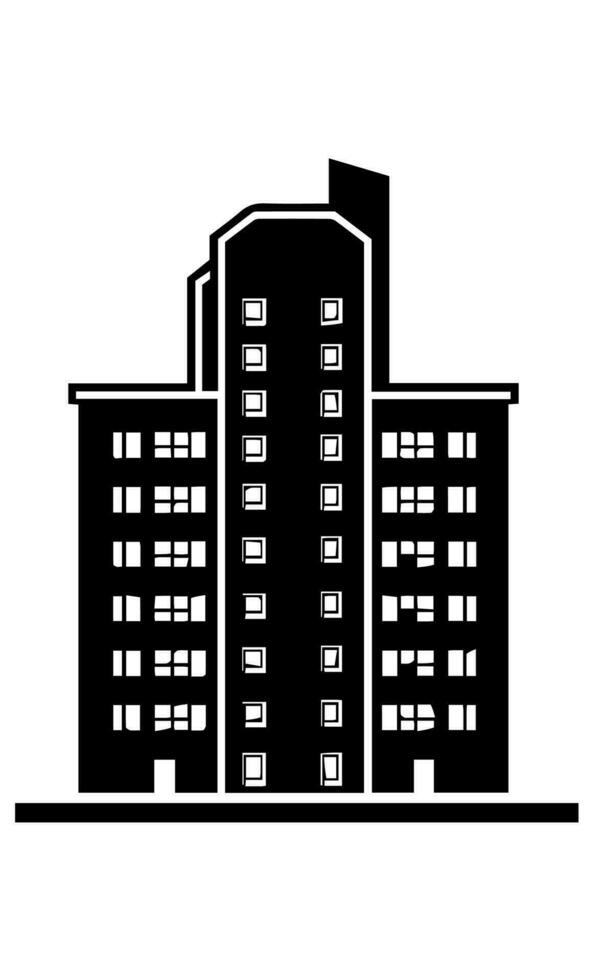 buildings icon vector symbol