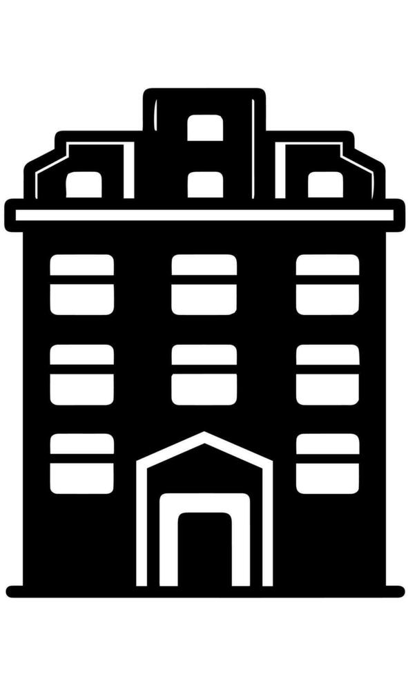 buildings icon vector symbol