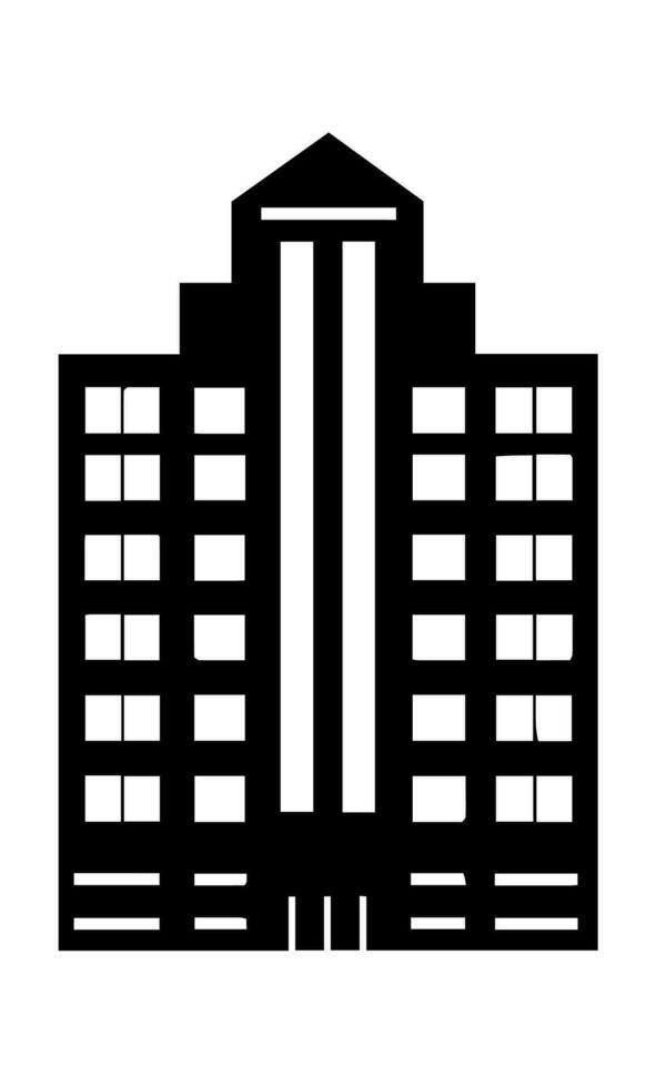 buildings icon vector symbol