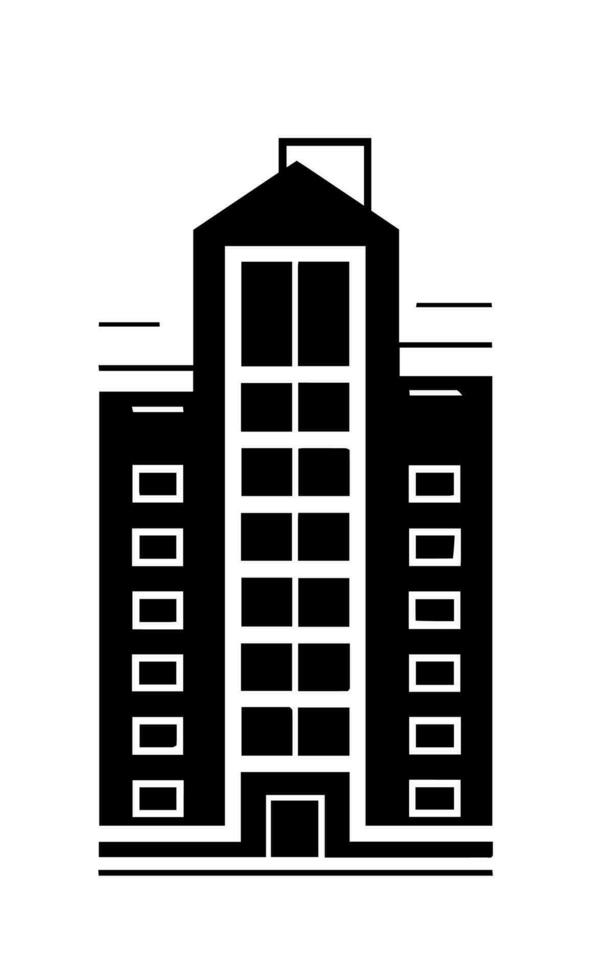 buildings icon vector symbol