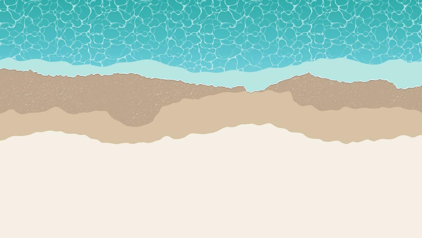 beach and sea background vector