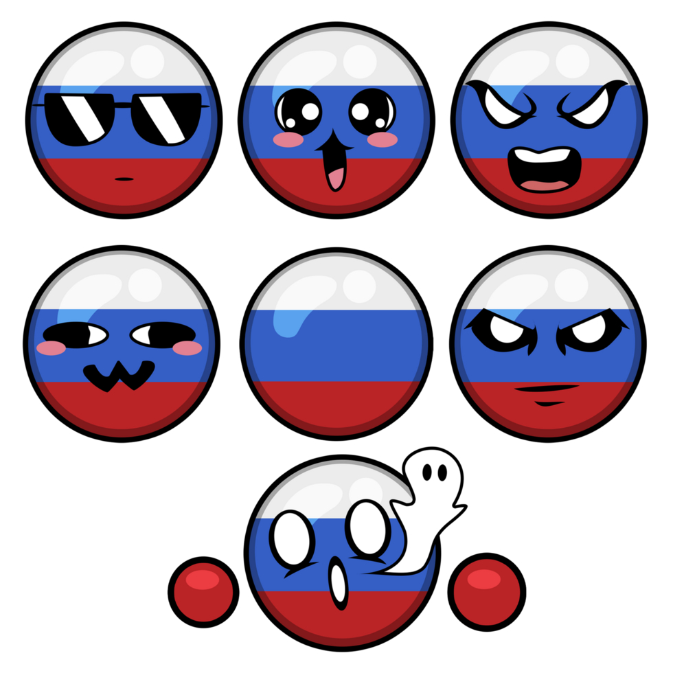 Rusland staat ballen gevoel png