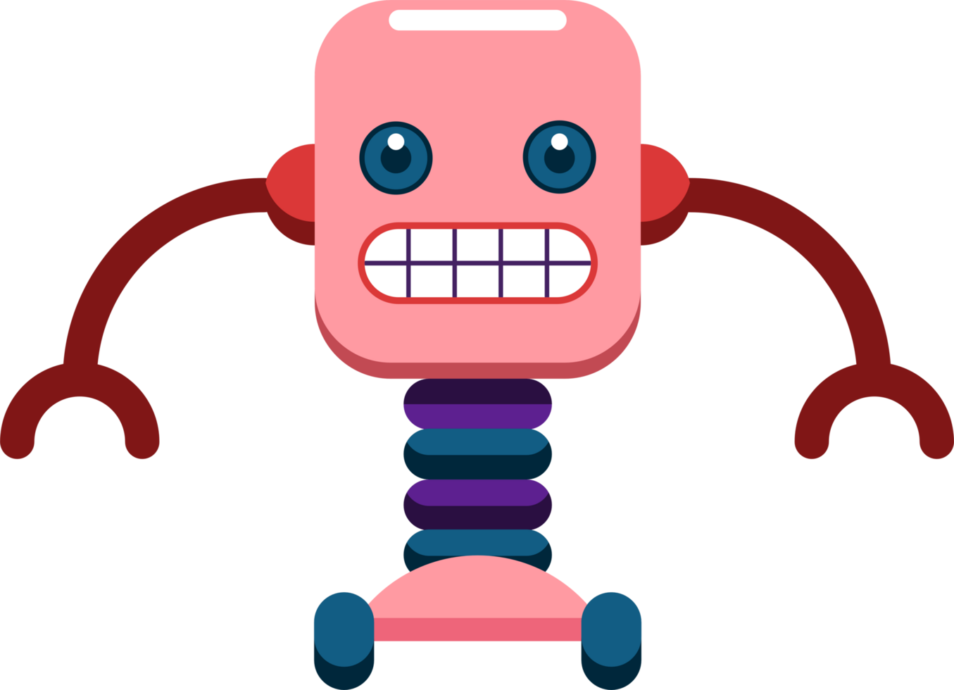 robot png gráfico clipart diseño