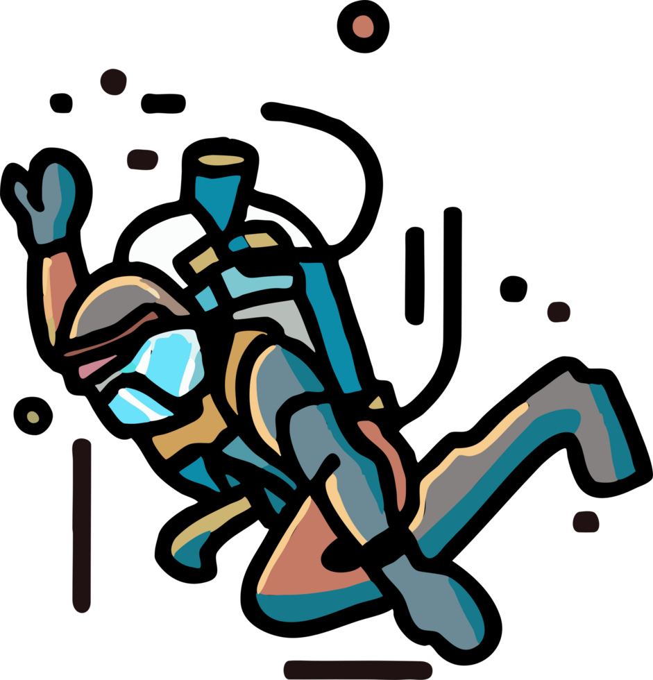 Diving png graphic clipart design