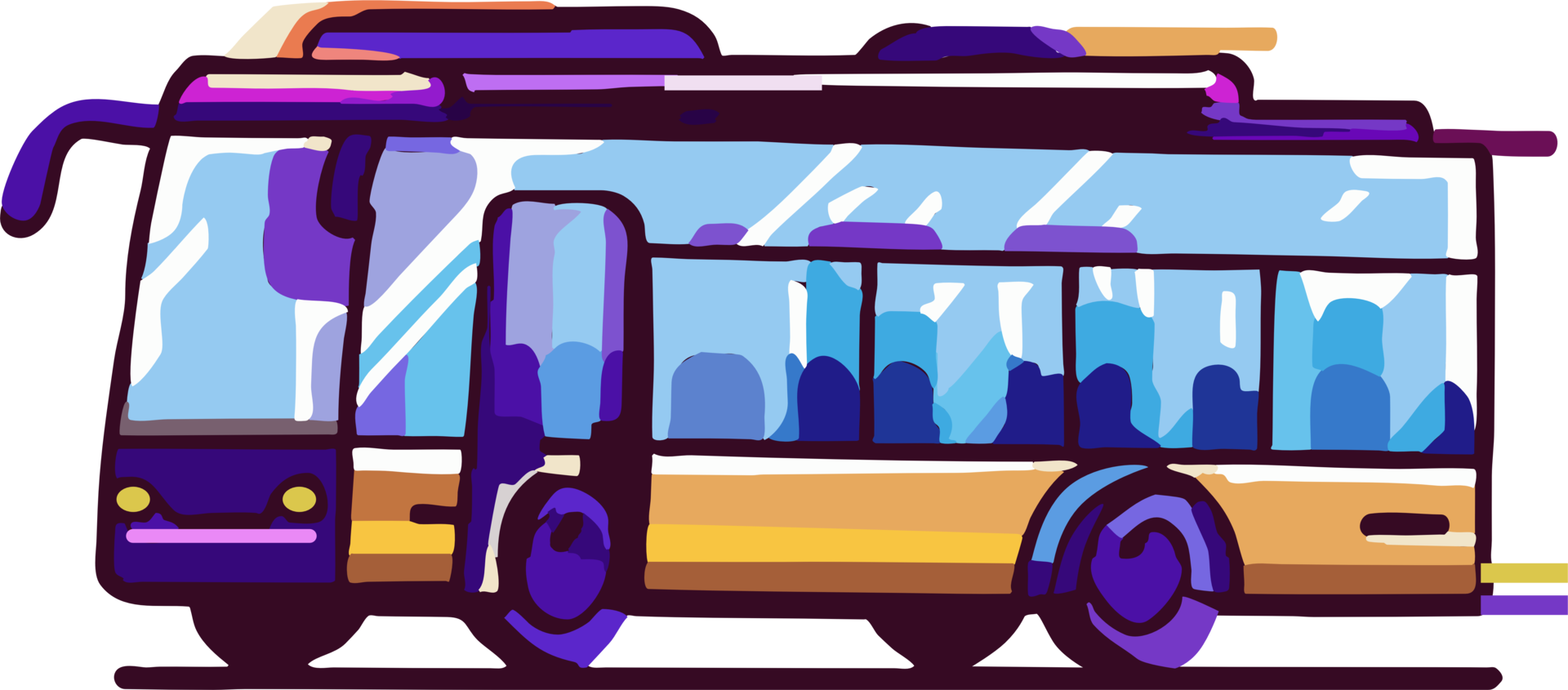 offentlig transport png grafisk ClipArt design