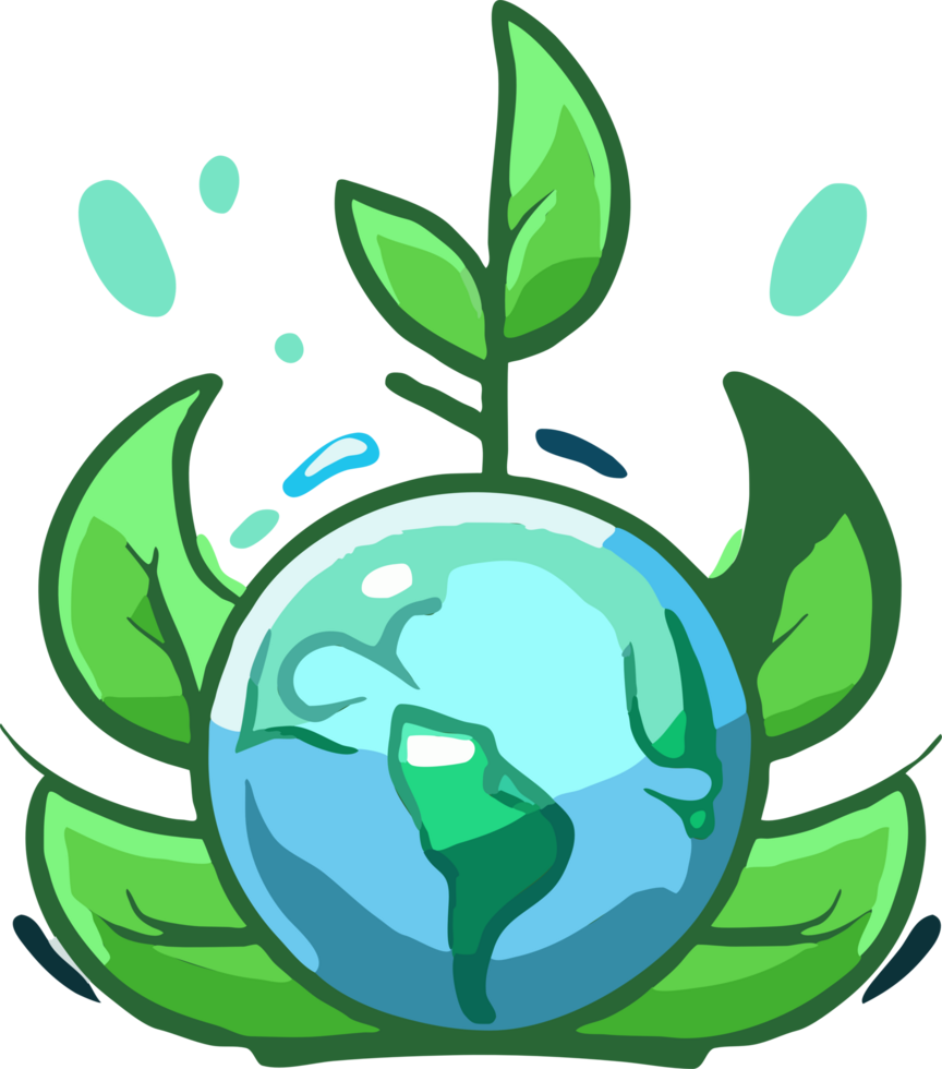 Environment protection png graphic clipart design