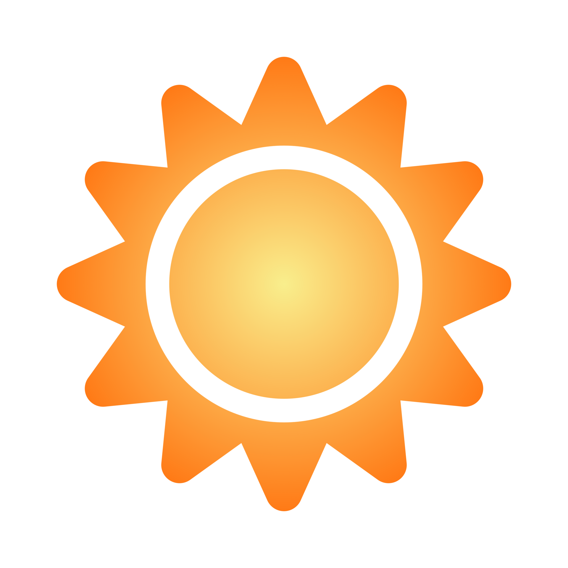 A sun with transparent background, PNG Sticker illustration 23258458 PNG