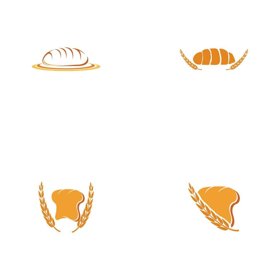 Bread logo images illustration design vector