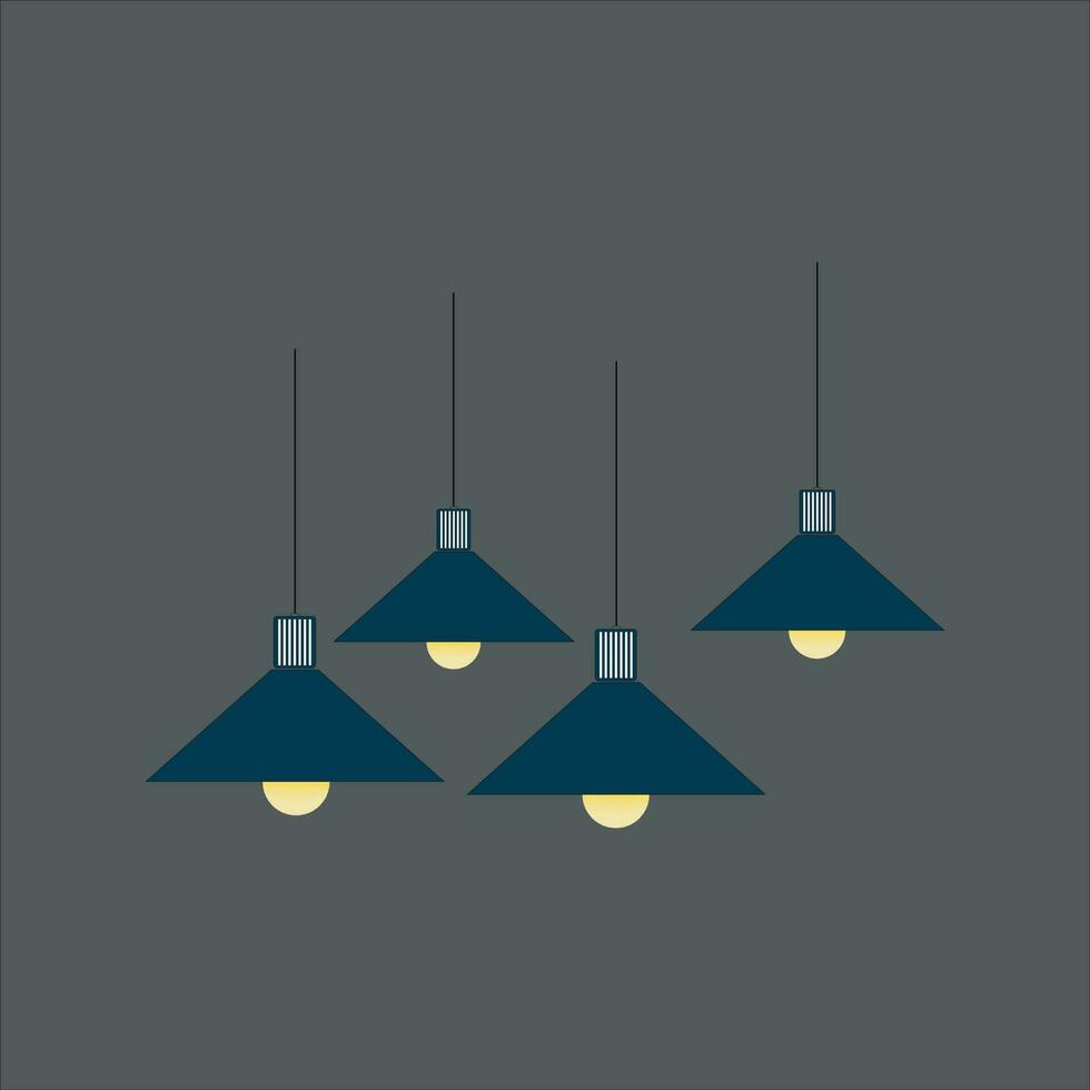 Light for Home and office vector