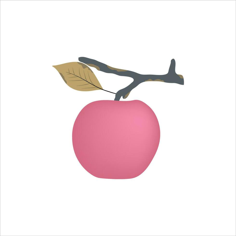 Vector red apple. 23259341 Vector Art at Vecteezy