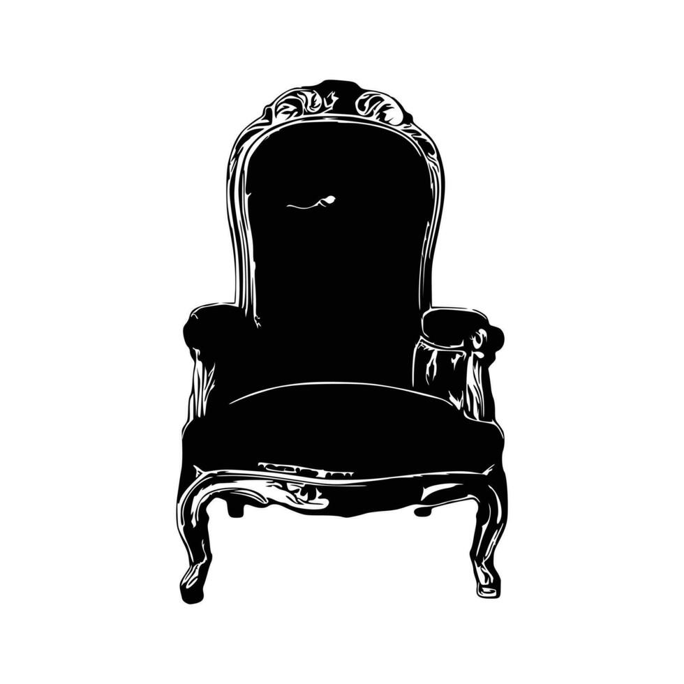 Chair Silhouette Design vector