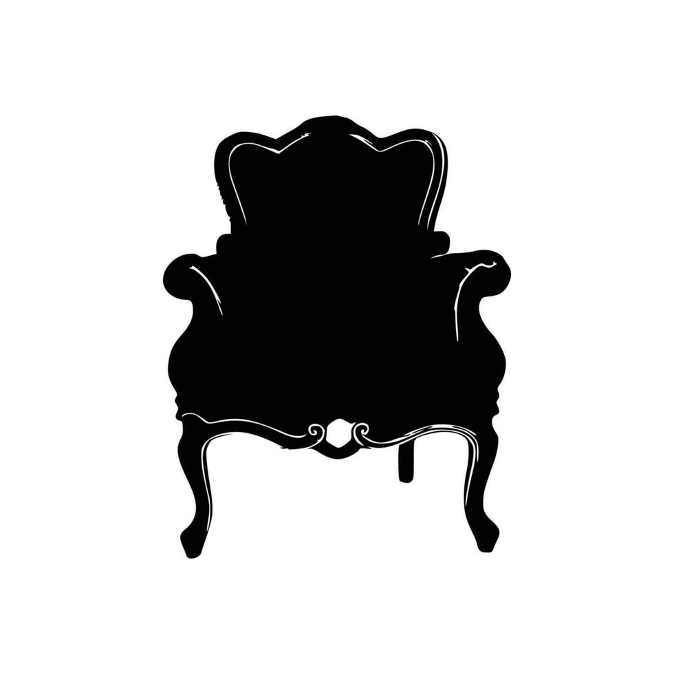 Chair Silhouette Design vector