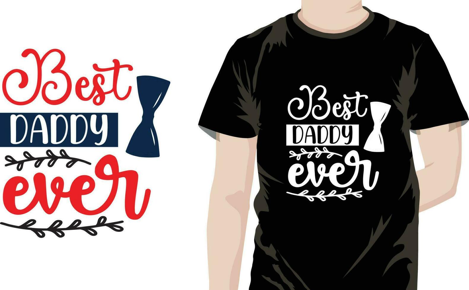 Dad Quotes Design vector
