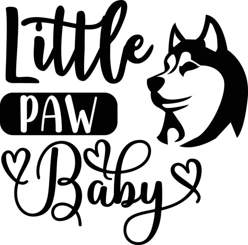 Dog Quotes Design Free Design vector