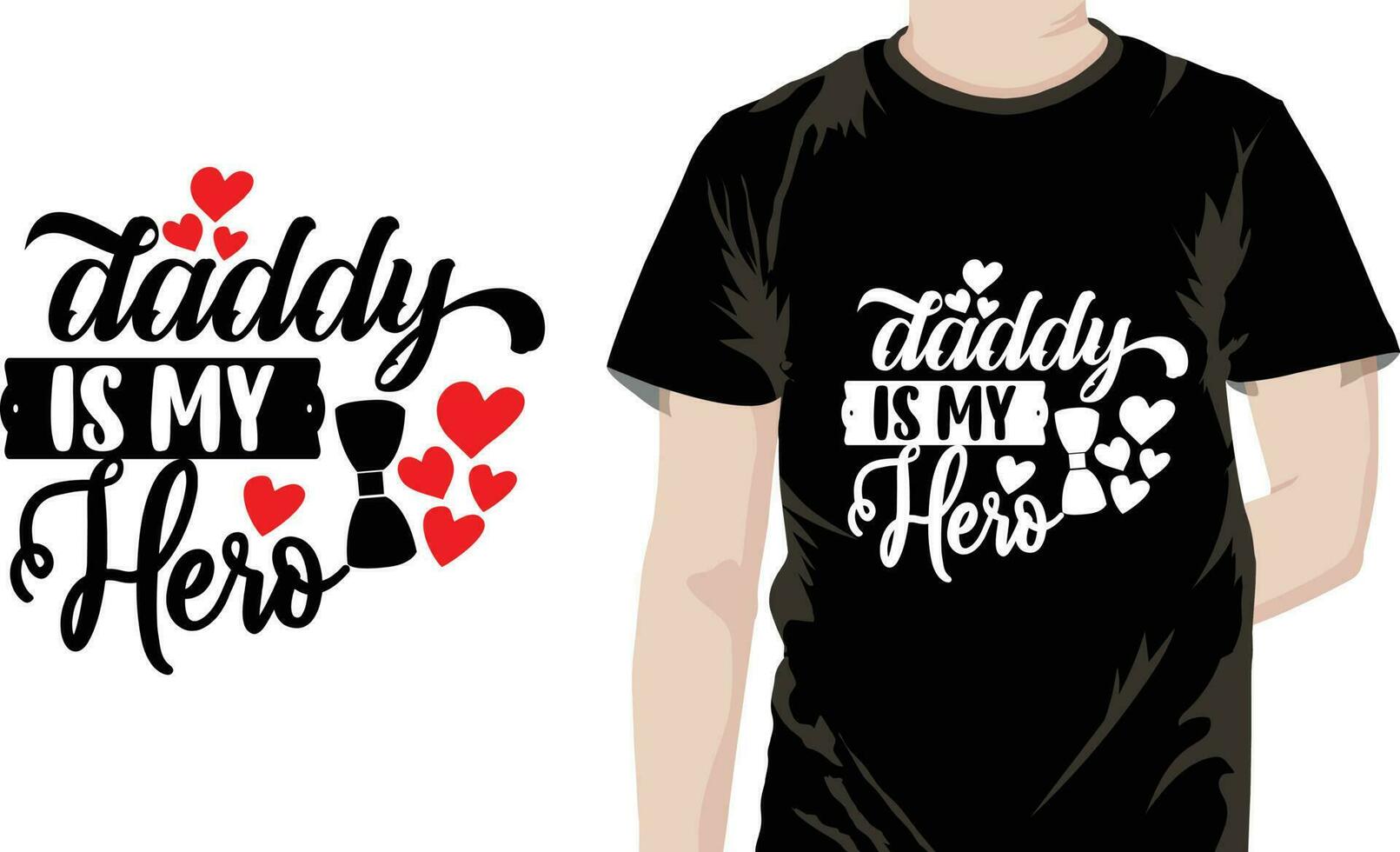Dad Quotes Design free vector
