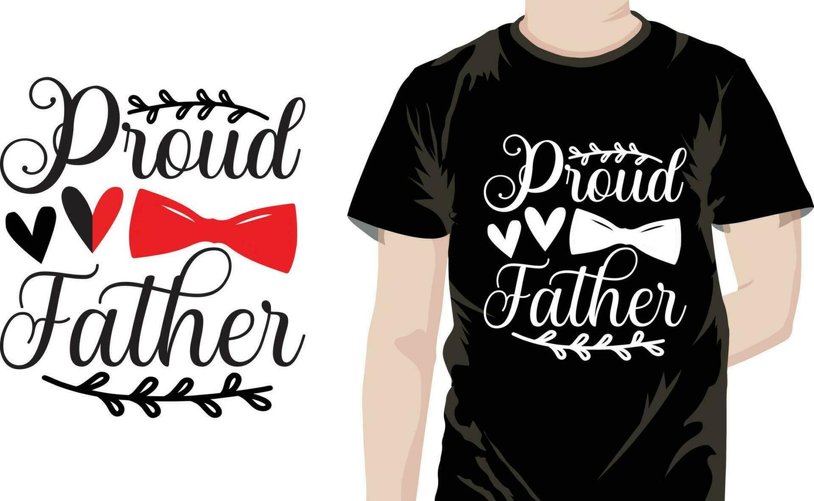 Dad Quotes Design free vector