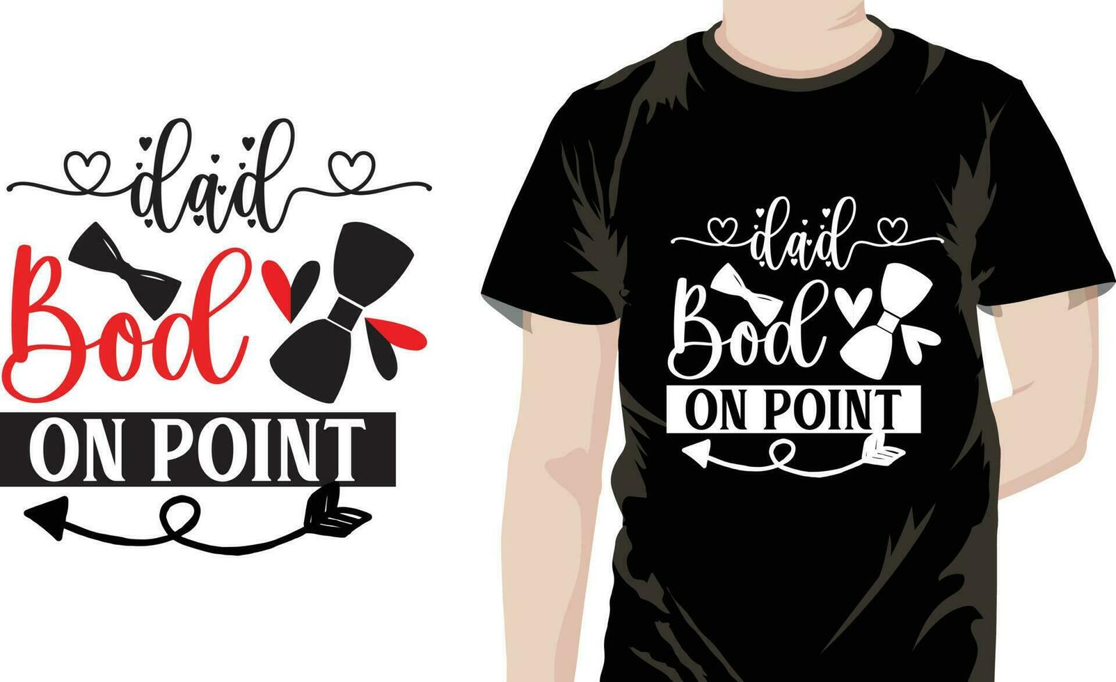 Dad Quotes Design free vector
