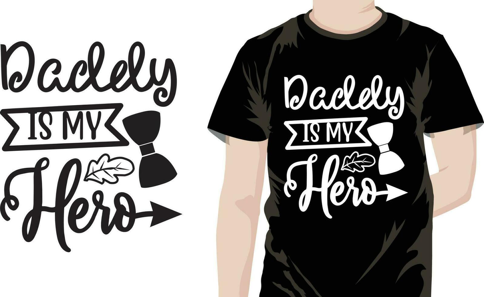 Dad Quotes Design free vector
