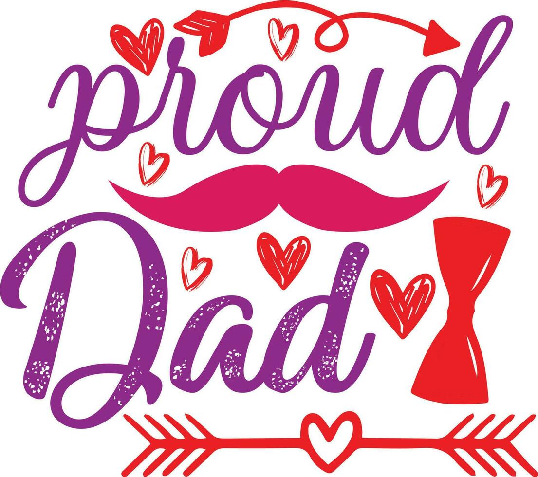 Dad Quotes Design free vector