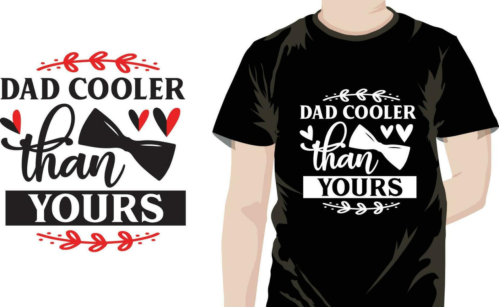 Dad Quotes Design free vector
