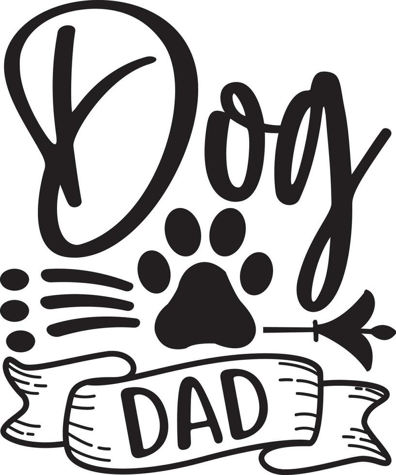 dog Quotes Design Free Design vector