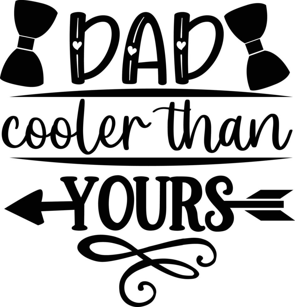 Dad Quotes Design free vector