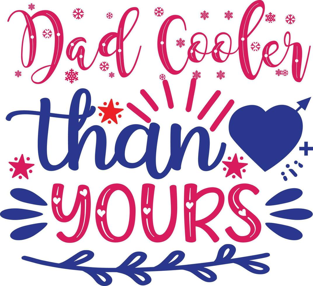 Dad Quotes Design free vector