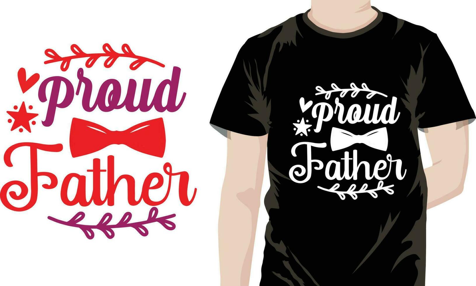 Dad Quotes Design free vector