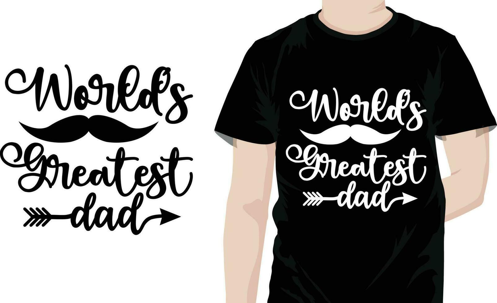 Dad Quotes Design free vector