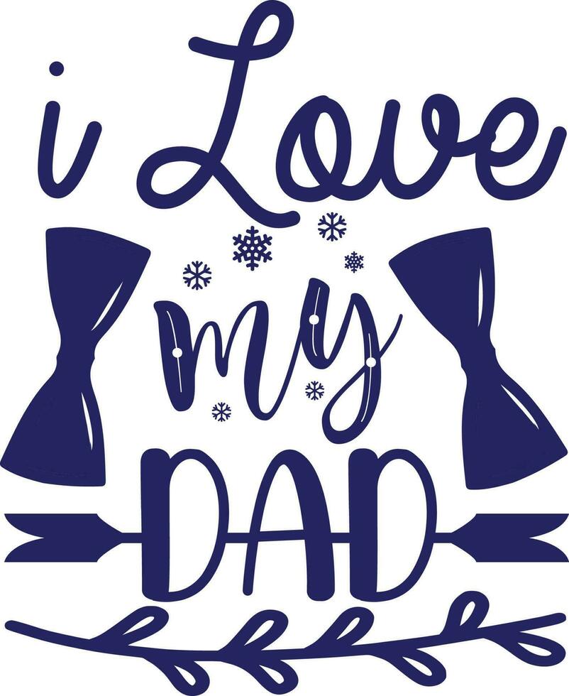 Dad Quotes Design free vector
