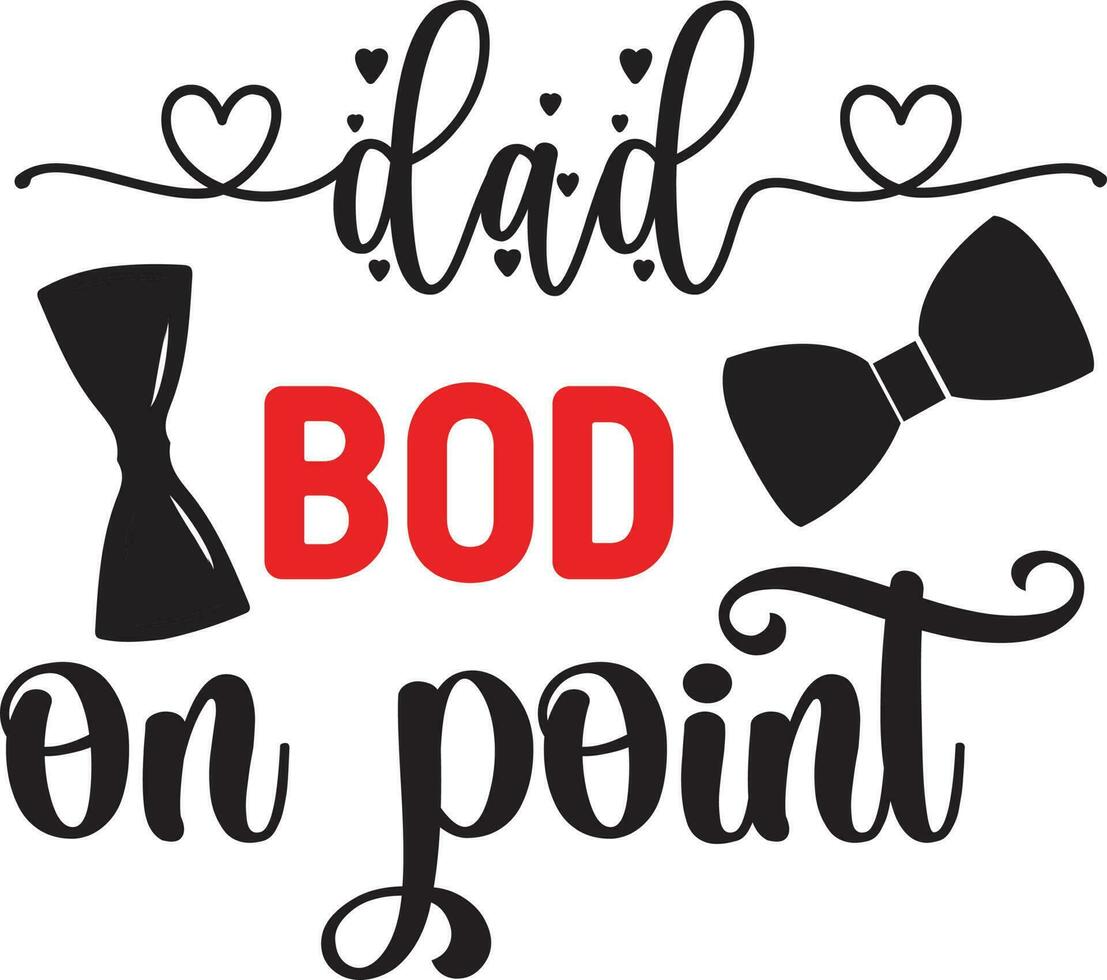 Dad Quotes Design free vector