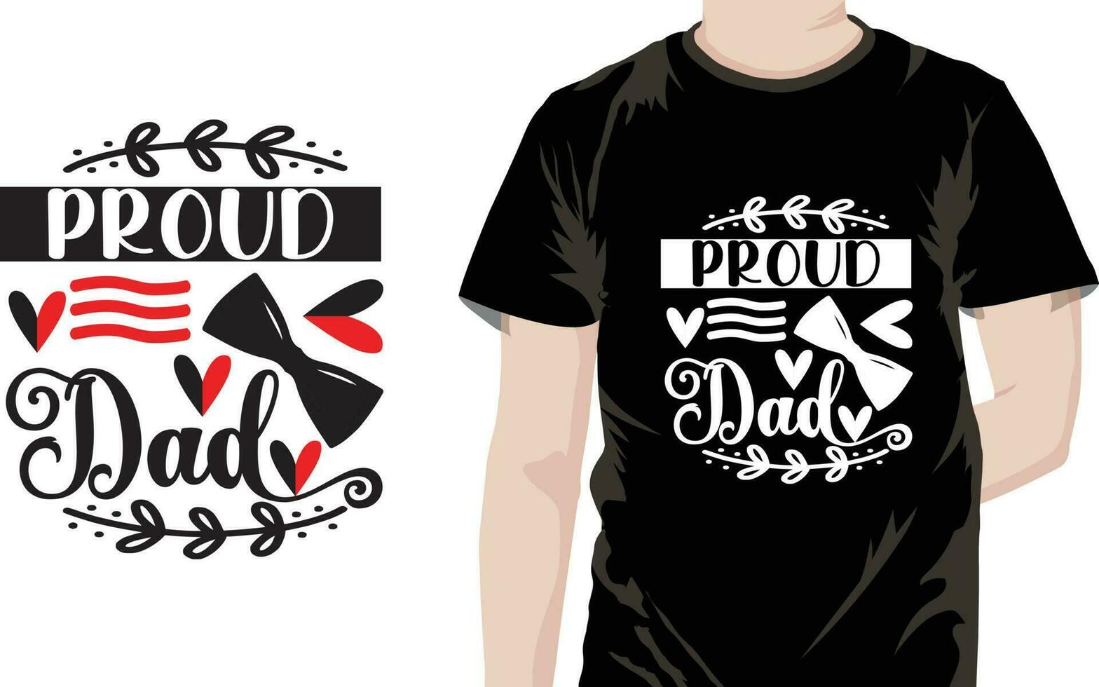 Dad Quotes Design free vector