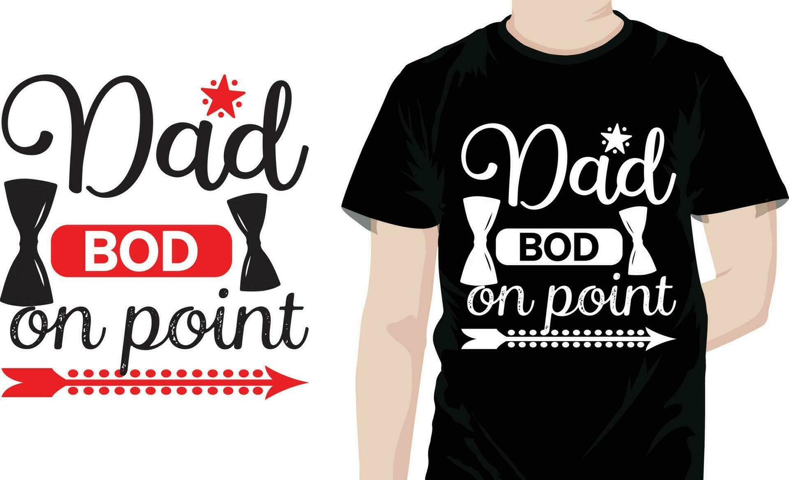 Dad Quotes Design free vector