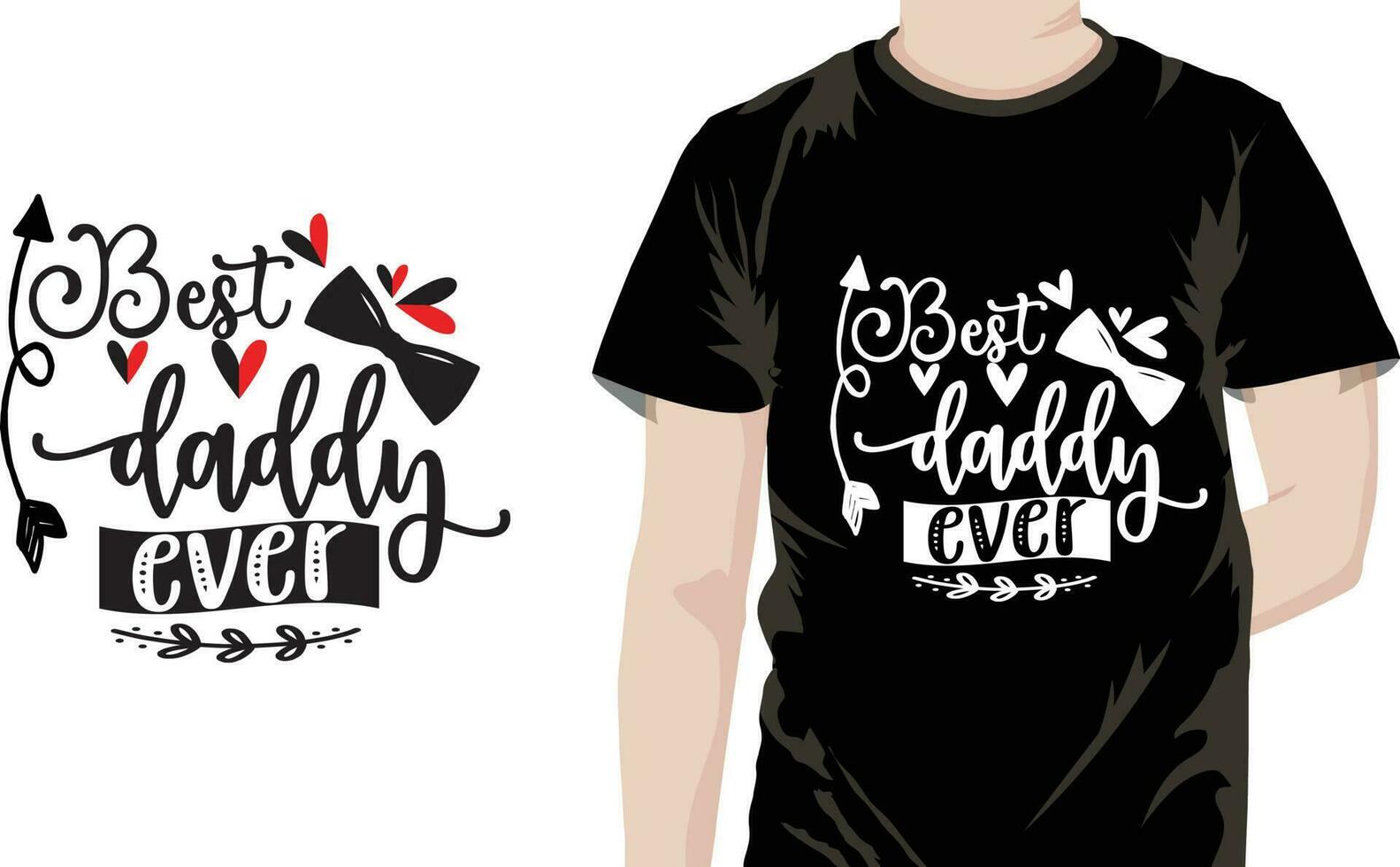 Dad Quotes Design free vector