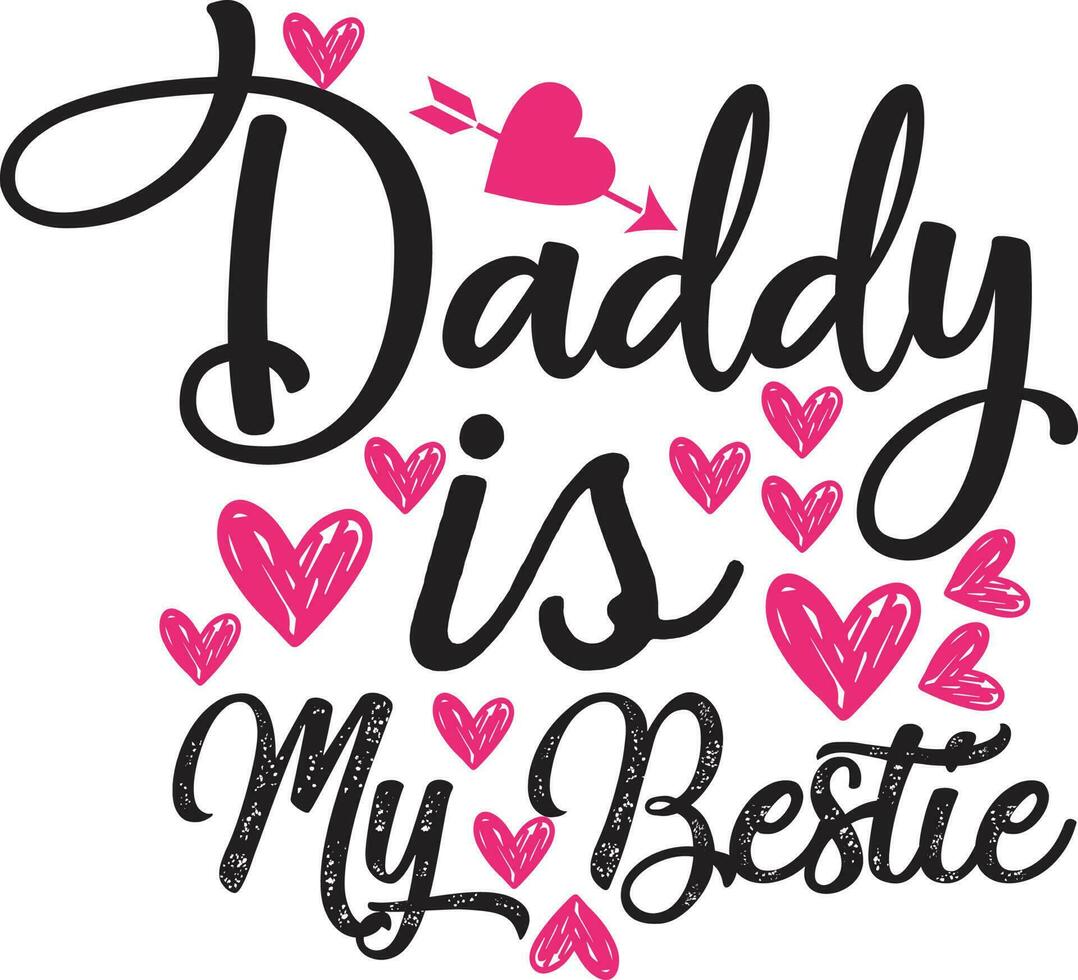 Dad Quotes Design free vector