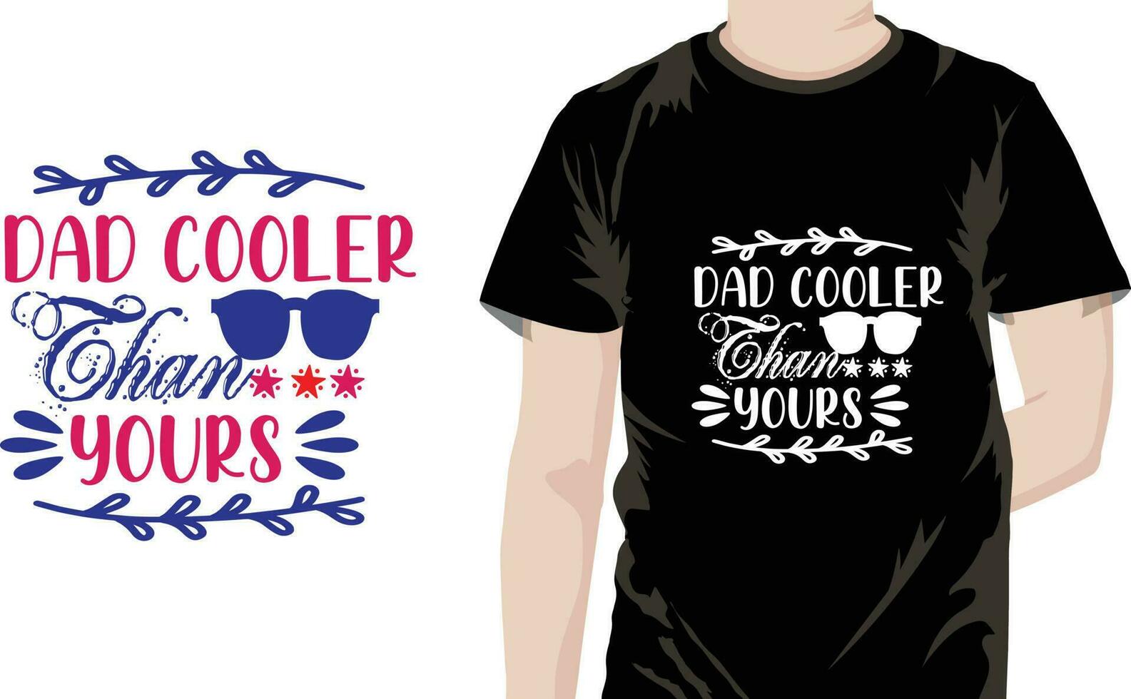 Dad Quotes Design free vector