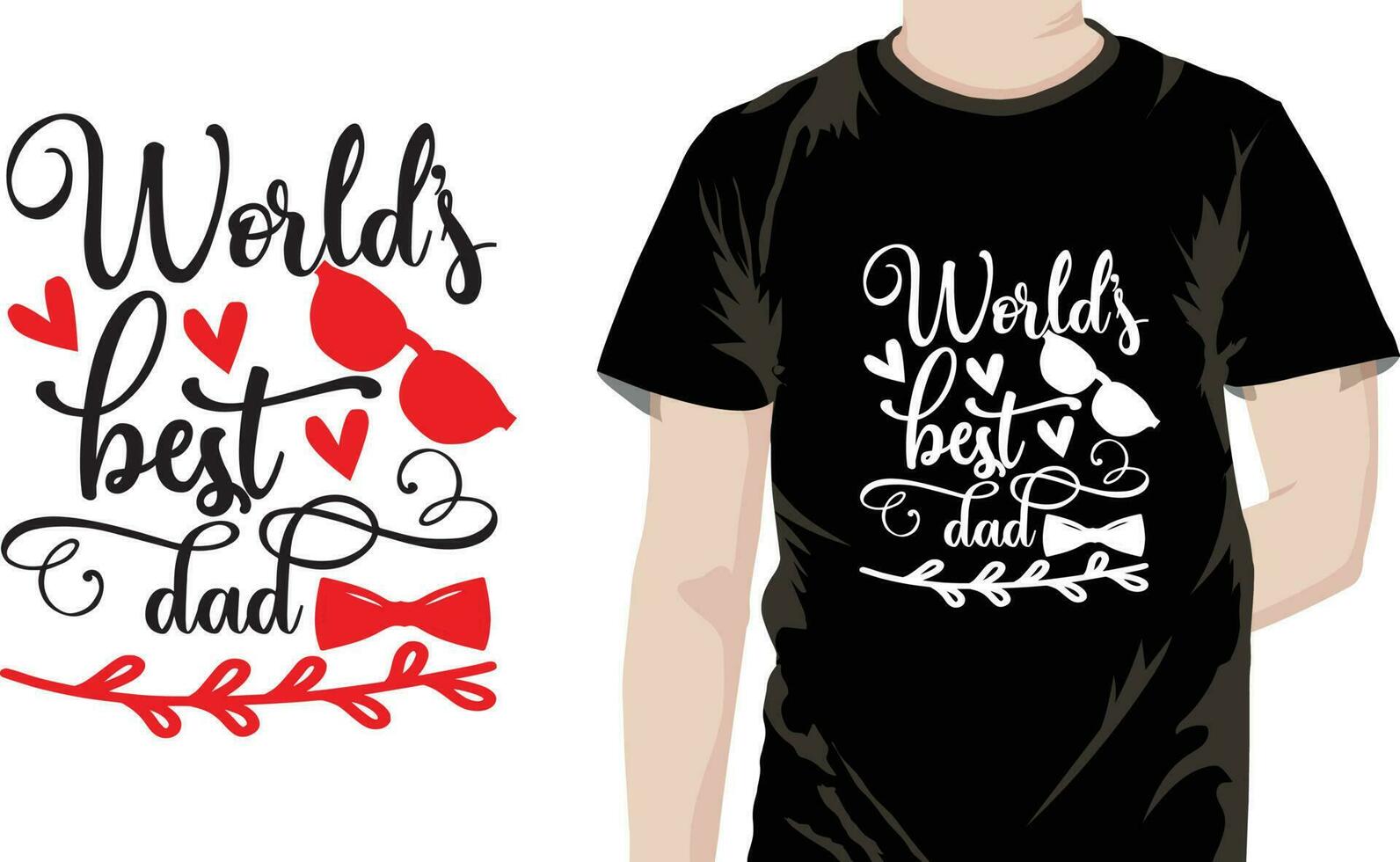 Dad Quotes Design free vector
