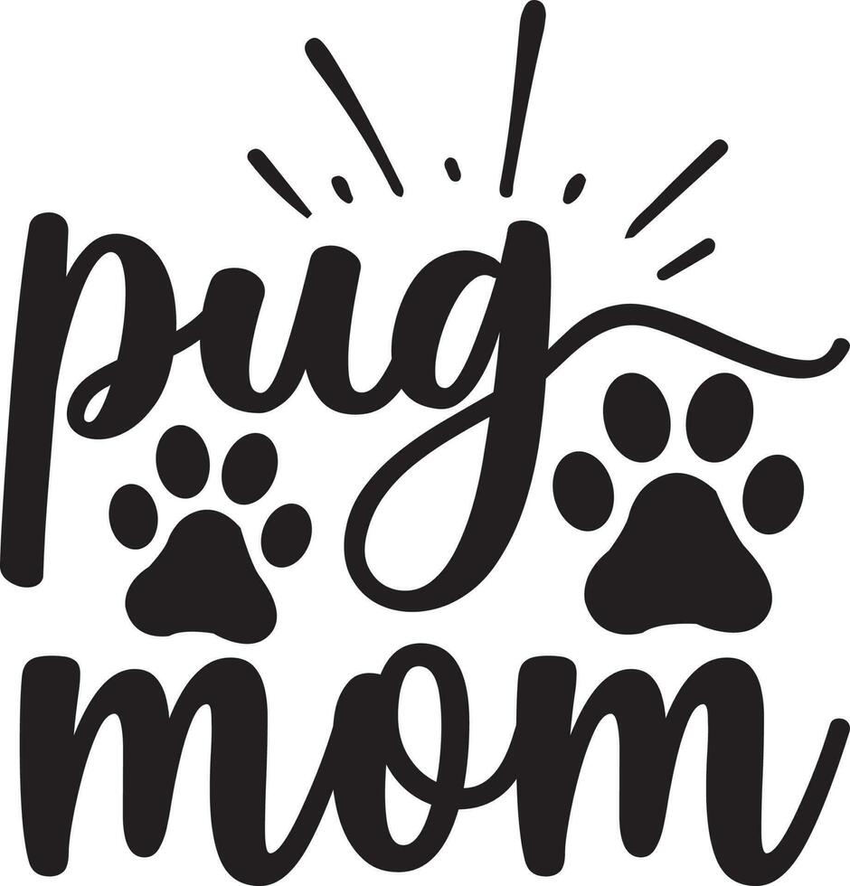 Dog Quotes Design Free Design vector