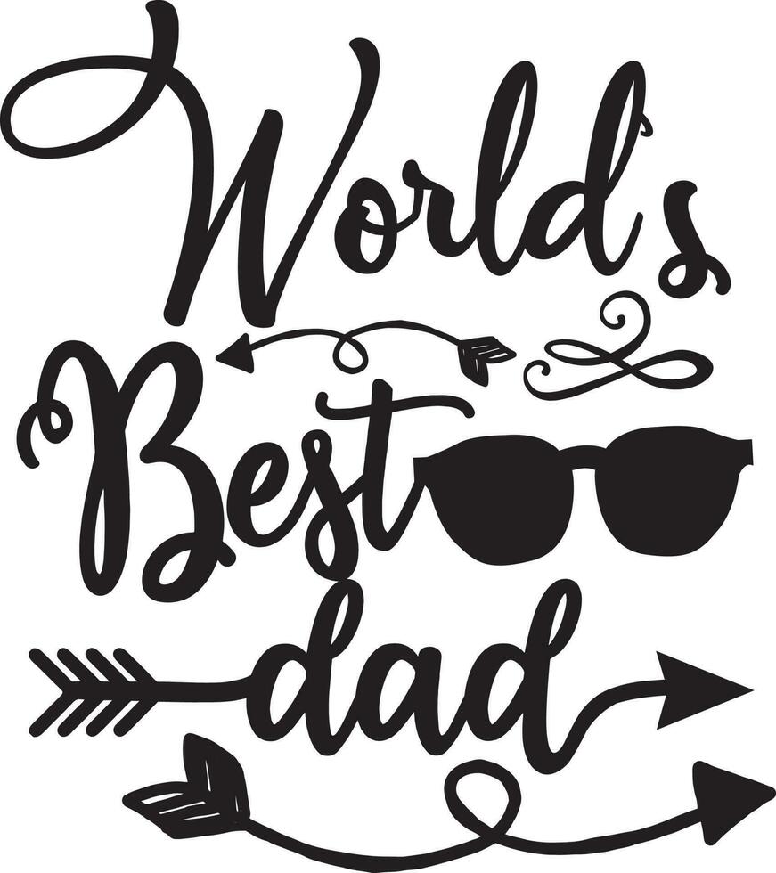 Dad Quotes Design free vector