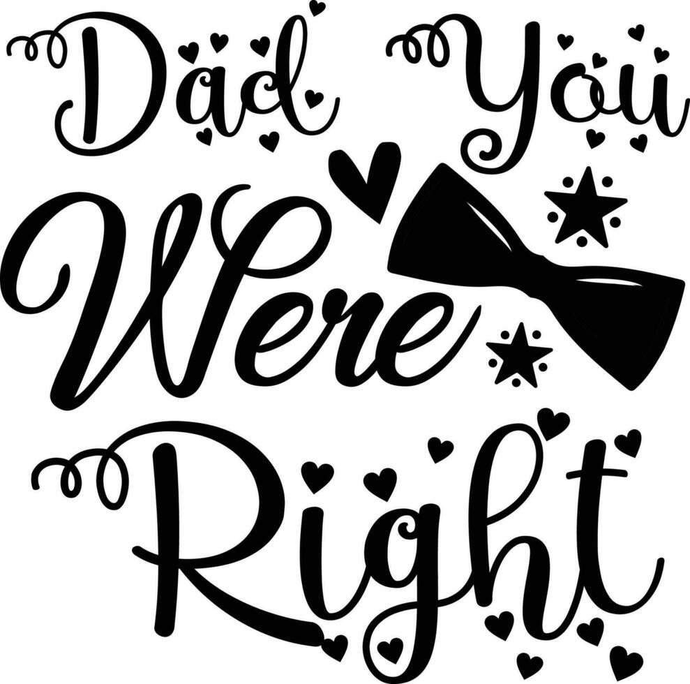 Dad Quotes Design free vector
