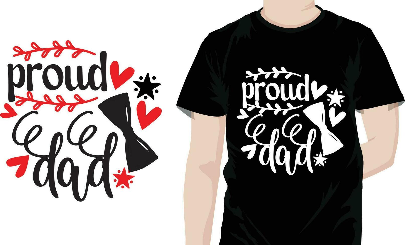 Dad Quotes Design free vector