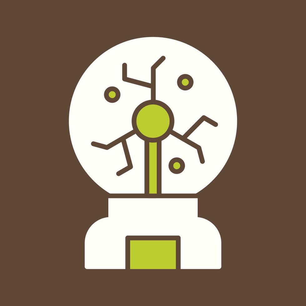 Plasma Ball Vector Icon