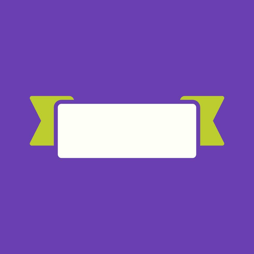 Banner Vector Icon