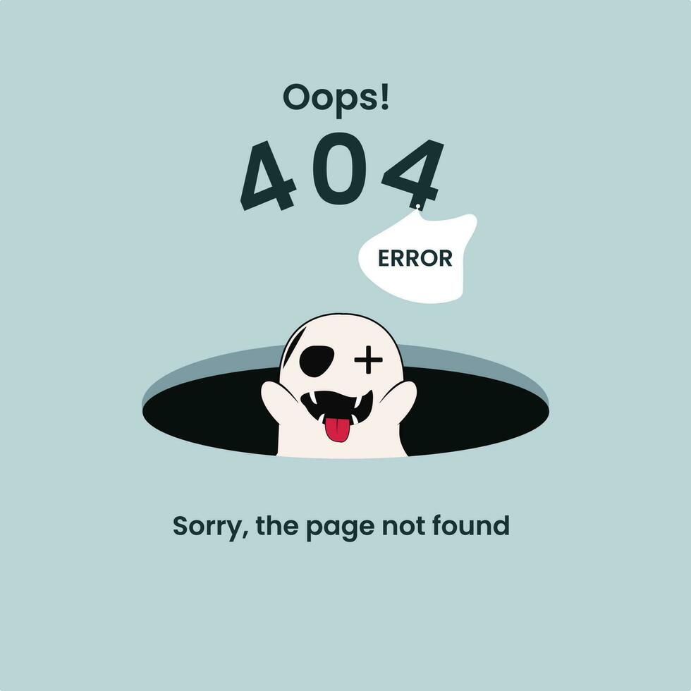 404 Error vector