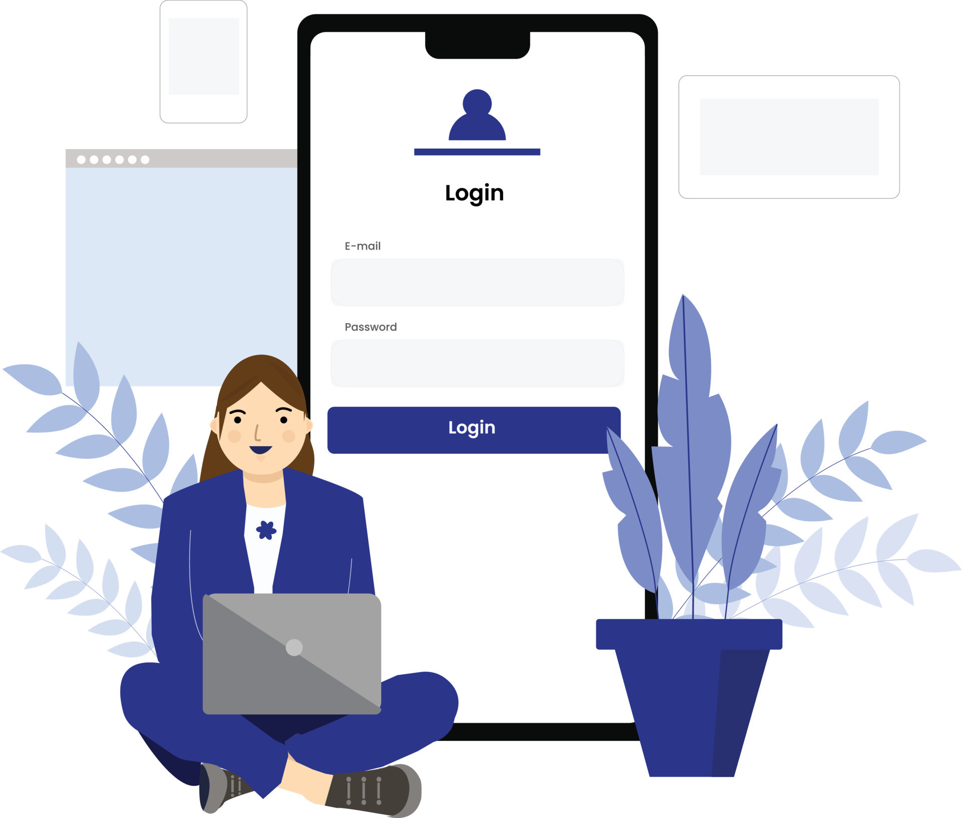 Login page Project Image