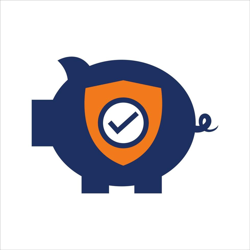 money saving insurance plan isolate  icon design vector