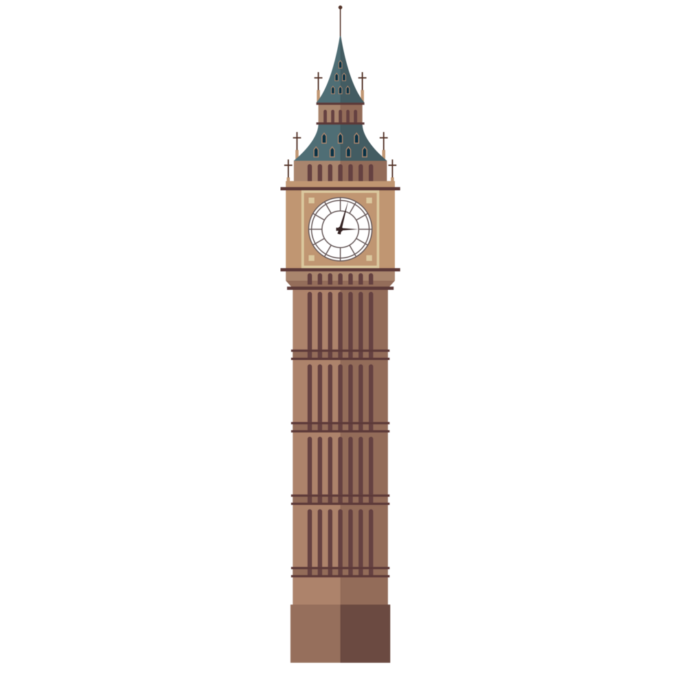 Big Ben iconic of London png